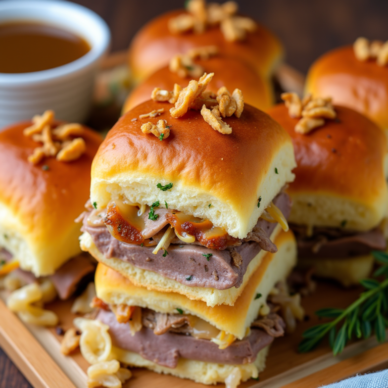 Traditional French Dip Sliders Recipe