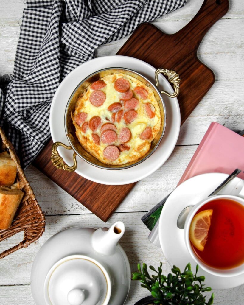 Overnight Breakfast Casserole with Bread