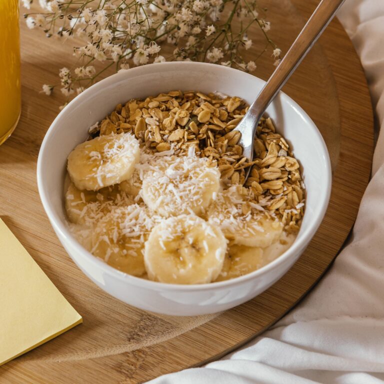 Banana Nut Oatmeal Bowl