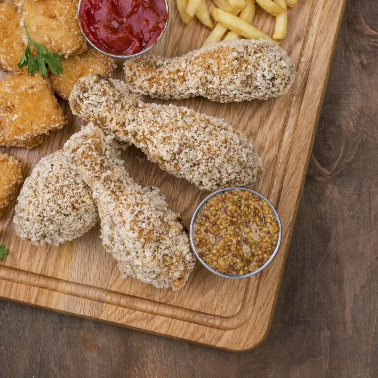 Golden brown perfect Southern fried chicken batter